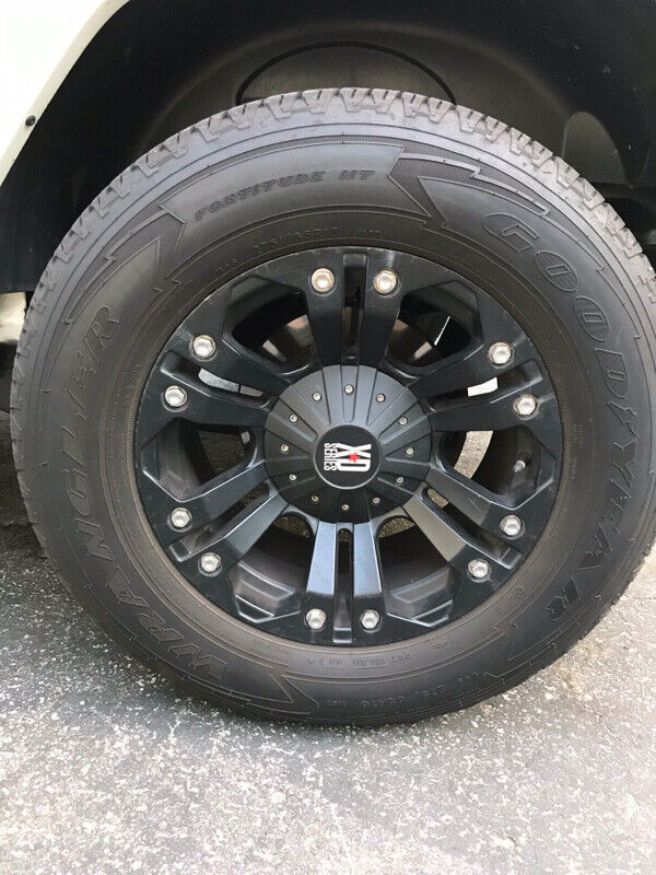 18” XD Series Rims and Goodyear Wrangler tires for Jeep JK in Tires & Rims in North Bay