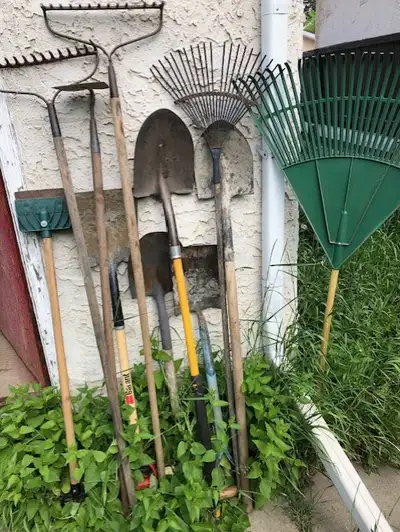 Garden tools - sturdy and well used - $ 10 each, View more