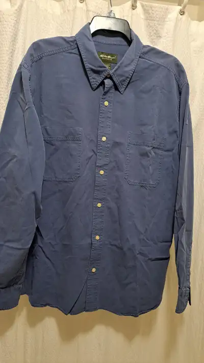 Eddie Bauer Long Sleeves Blue Shirt, View more
