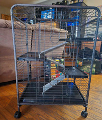 Cage à furet 3 étages