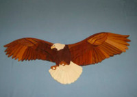 Intarsia Artwork - Eagle