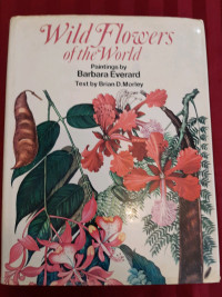Vintage book Wild Flowers of the World