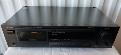This Denon DRM-540 is a stereo cassette deck with Dolby B/C and HX-Pro noise reduction, it was first...