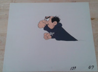 Gargamel Celluloid schtroumpfs- Production cel smurf