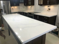 CLEARANCE SALE on Quartz Countertop,Kitchen Backsplash, Cabinets