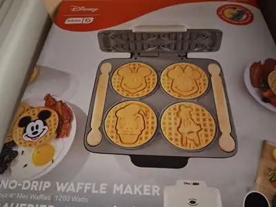 Dash Disney Mini Waffle Maker. $55 Cash only. P/U St. Catharines, View more