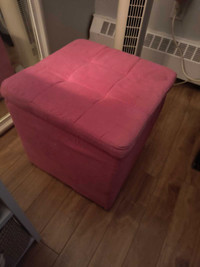 PINK OTTOMAN