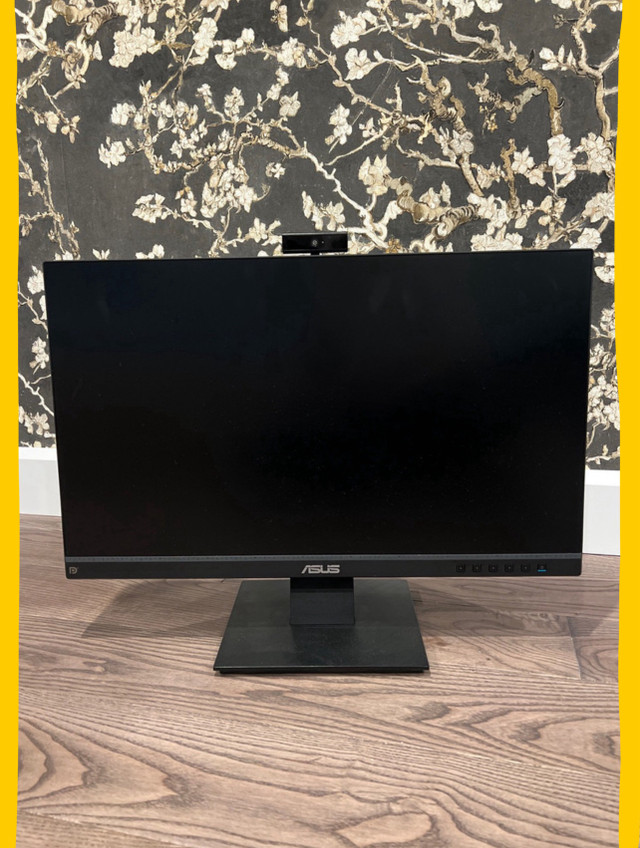 NEW - ASUS 24” LED monitor w/ built-in webcam in Monitors in Oakville / Halton Region