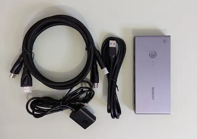 UGREEN 8K@60Hz KVM Switch HDMI with USB 3.0 Ports Switch62864744043523122