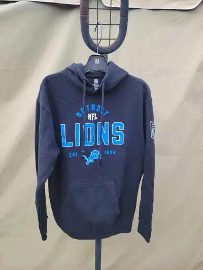 NFL Detroit Lions Team Apparel Hoodie Large, View more