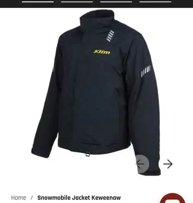 Manteau Klim avec veste grandeur XXL, View more