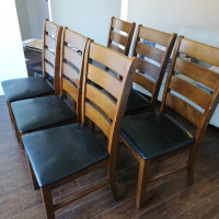 6 Dining chairs, Total $120, good condition, Scarborough