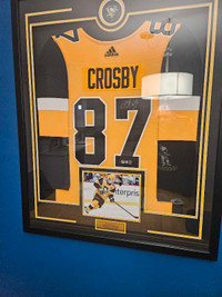 NHL hand signed items with COA