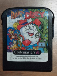 Fantastic Dizzy Codemasters for the Sega Game Gear console