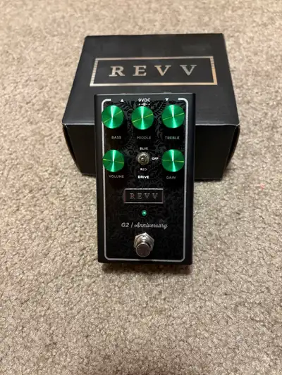 Revv G2 Anniversary edition overdrive pedal , View more