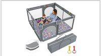 Fabbufan large playpen - non slip safety - eco friendly - new in