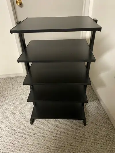 Stereo Stand - wood with steel frame , View more