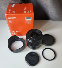 Sony FE 28mm F2 OSS Lens (Mint)