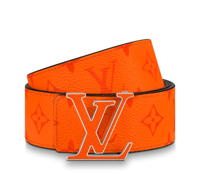 Brand New Men's Orange Reversible Louis Vuitton Belt For Sale! in Men's in Mississauga / Peel Region - Image 2