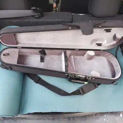 Hardshell violin case with cover only $80, View more