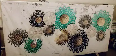 Large Floral Wall Art about 5feet wide, View more