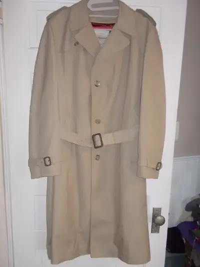 Men's London Fog Trench Coat with removable wool Lining, View more