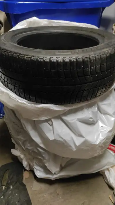 Keep yourself legal this winter! Michelin winter tires. 225/55 R17 $100 OBO for the four tires ($25...