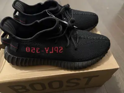 Yeezy 350 Black and Red, View more