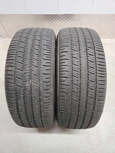 Two Goodyear Eagle RS-A all season tires. 205/55R16 good condition pair if you need two at an afford...