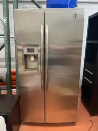 GE Profile Side by Side Refrigerator -  with LCD Touch Screen