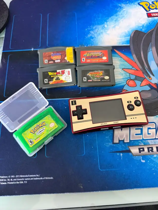 Gameboy Micro 20th anniversary + games