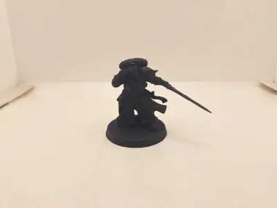 Warhammer 40k Primaris Phobos Librarian primed black, View more