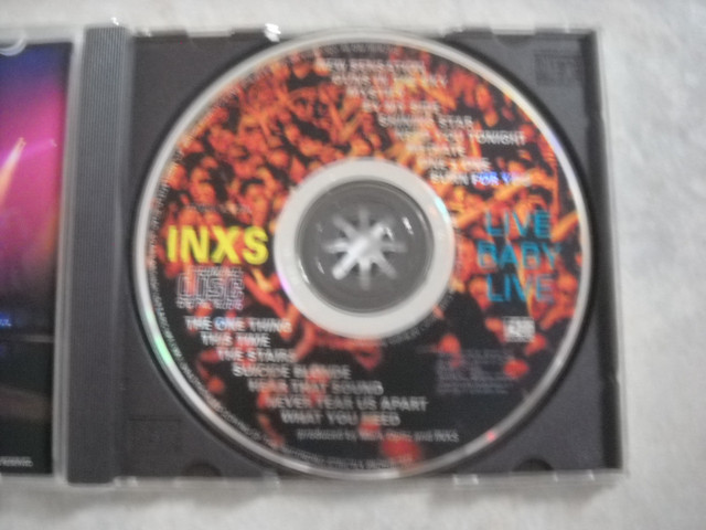 CD du groupe INXS / Live baby live dans CD, DVD et Blu-ray  à Saguenay - Image 3