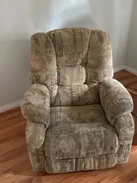 Recliner chair, and couch