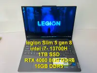 legion Slim 5 gen 8, intel i7- 13700H, RTX 4060