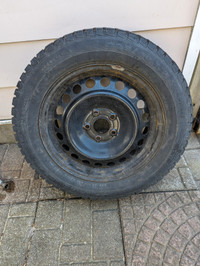 17"rims 5 x 114.3, winter tires 225/60/R17, wheel caps $50