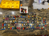 Huge Vintage Lego Mini Fig Lot ! 
