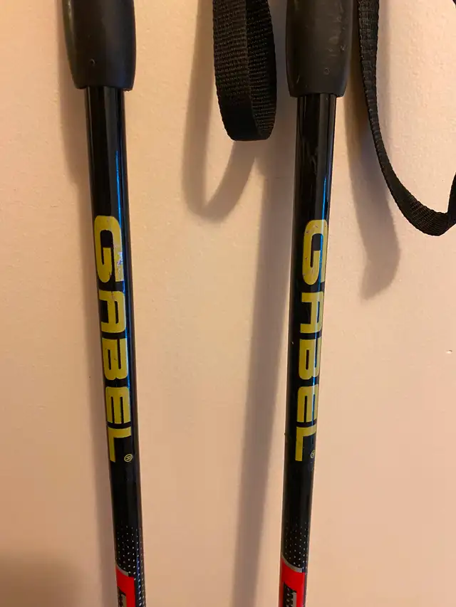 Gabel Cross Country XC Ski poles 125cm Batons Ski de Fond Alumin62863732559105122