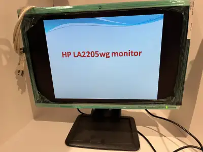 H.P. 22 inch monitor, View more
