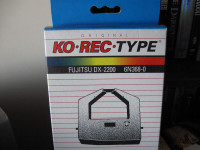 Ko Rec Type-Fujitsu DX-2200 6n368-0-new ribbon in package + more