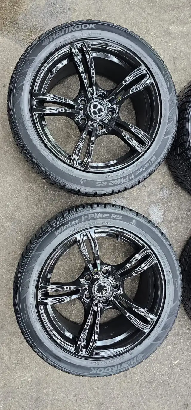 BMW F30 winter Tires & Rims /225/50/R17 in Tires & Rims in Mississauga / Peel Region - Image 3