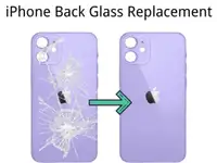 Reparation vitre arrier iphone et apple watch