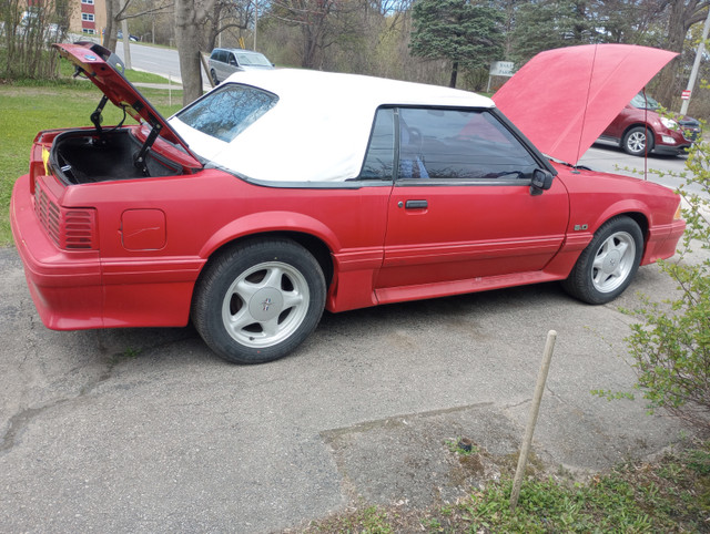 1991 Ford Mustang GT convertible. in Classic Cars in Brockville