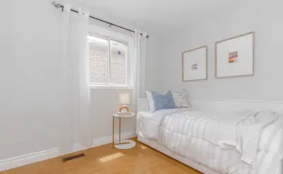 Private rooms at main floor