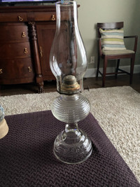 Queen Mary Oil  Lamp Vintage