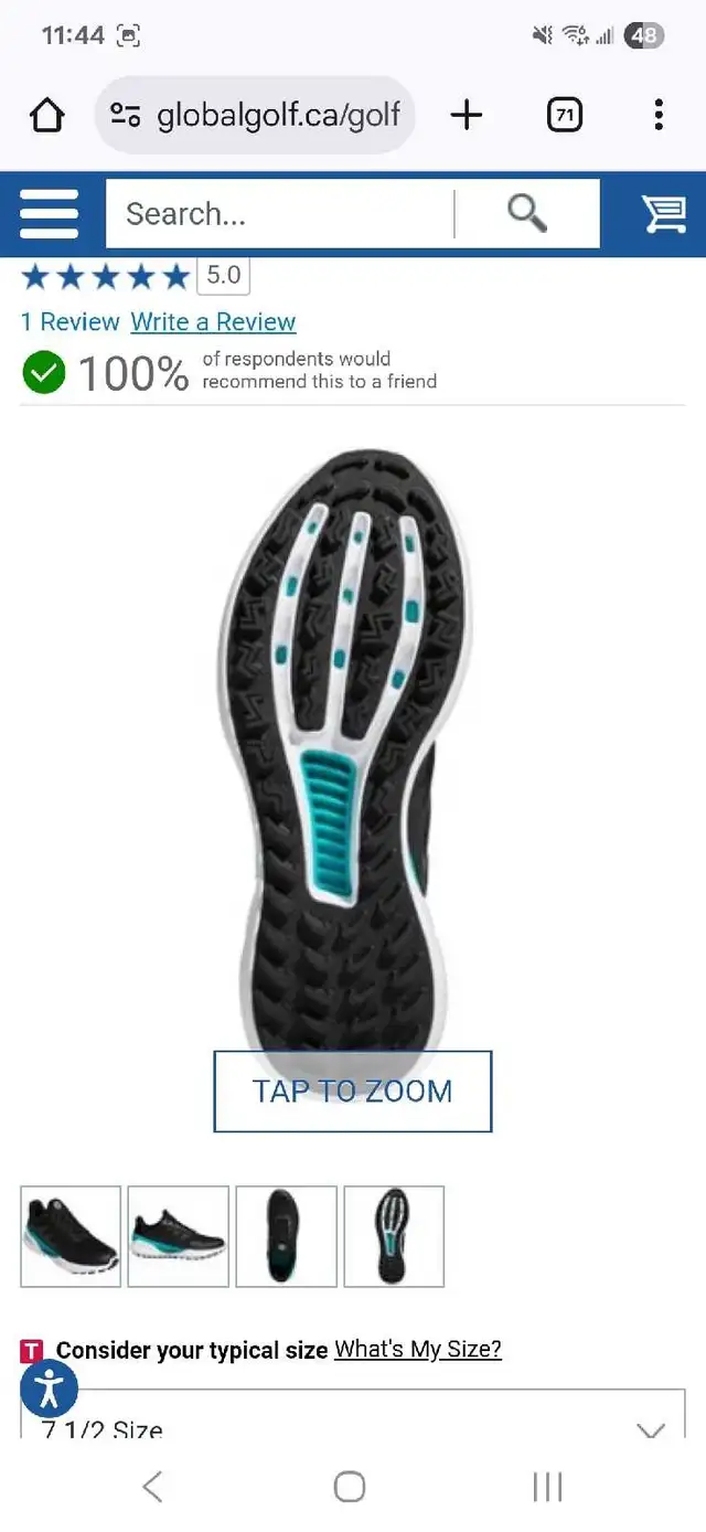 Adidas women's  SummerVent golf shoes in Golf in Gatineau - Image 5