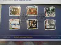 First day cover of the Beatles mailed from liverpool