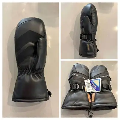 NEW-WITH-TAGS - KARBON Kordahl Winter Leather Mitts - XL, View more