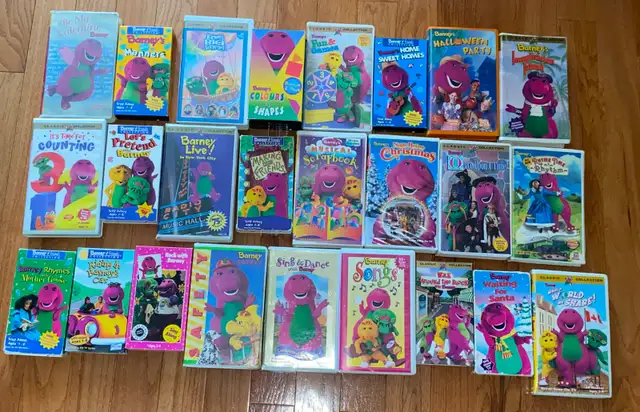 Barney and Friends VHS Lot of 25 Purple Dinosaur some Rarer in CDs, DVDs & Blu-ray in St. Catharines - Image 2