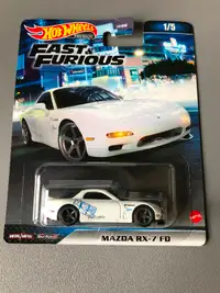 Fast and Furious Hotwheels Mazda RX-7 FD